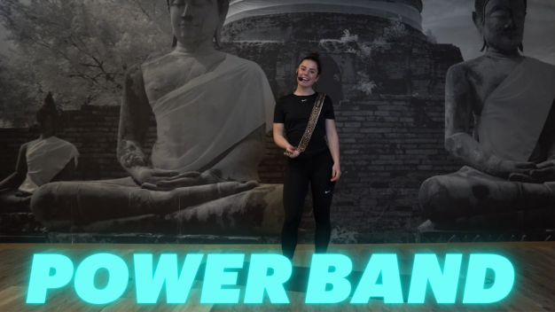 Poster van de les: POWER BAND WORK OUT 9 Foto van de Exercise On Demand les: POWER BAND WORK OUT 9